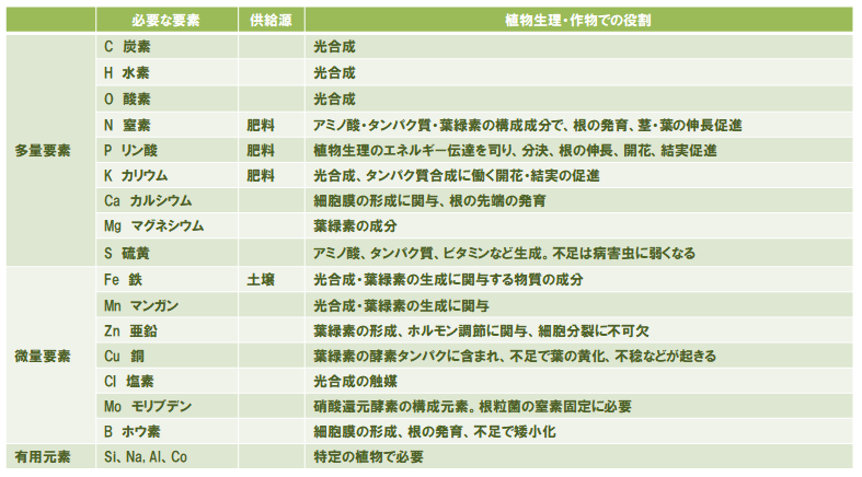 4 作物と栄養 農賢機巧